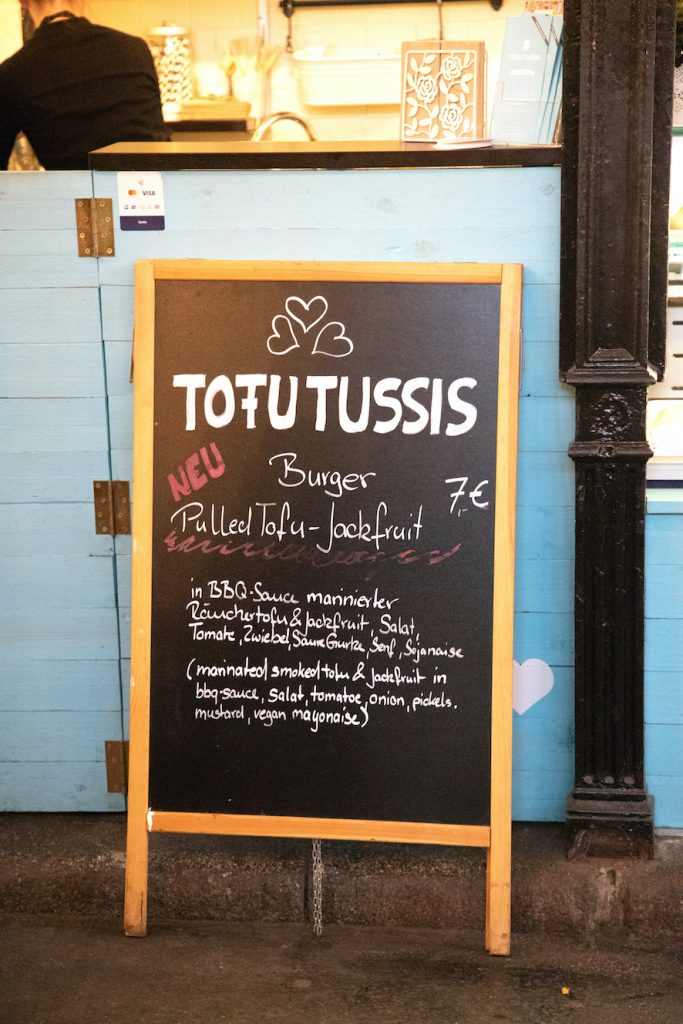Tofu Tussis in der Markthalle neun